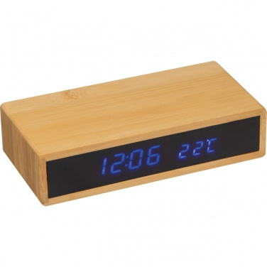 Logo trade promotional gift photo of: Desk clock TRONDHEIM