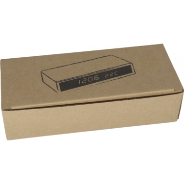 Logotrade promotional giveaway picture of: Desk clock TRONDHEIM