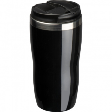 Logo trade business gifts image of: Set of vacuum flask and drinking cup SPLIT 450 ml