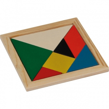 Logotrade advertising products photo of: Wooden puzzle PORTO