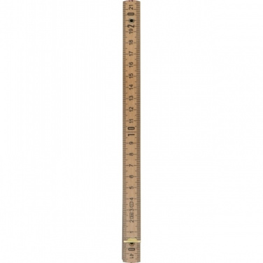 Logo trade promotional merchandise photo of: Folding rule ST. GALLEN