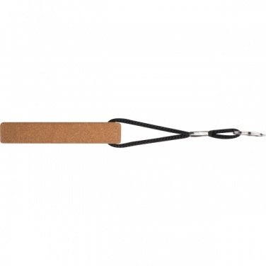 Logotrade advertising products photo of: Cork keyring ROSKILDE