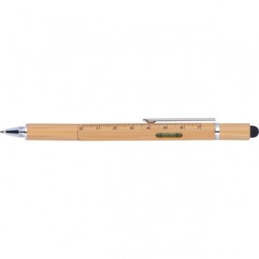 Logotrade advertising product picture of: 6in1 multifunctional pen COIMBRA