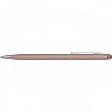 Logotrade promotional item image of: Ball pen with touch function CATANIA