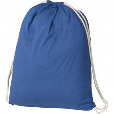 Logotrade promotional merchandise image of: Cotton gym bag BUDAPEST