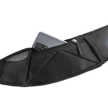 Logo trade corporate gifts image of: Sport belt bag MAFADI Schwarzwolf