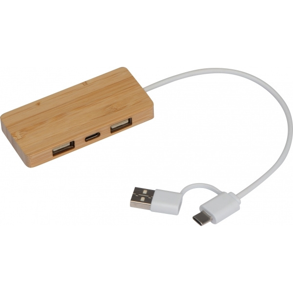 Logo trade advertising products picture of: Hub USB rozgałęźnik KUALA LUMPUR