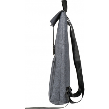 Logotrade advertising product image of: RPET Felt Backpack BIRMINGHAM