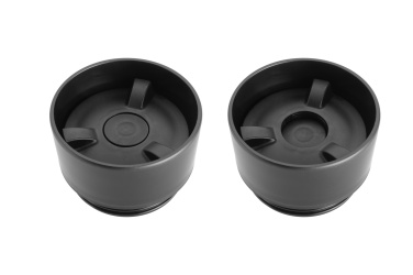 Logotrade corporate gift picture of: Thermo mug ARANSOL 300 ml Schwarzwolf