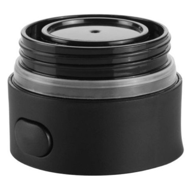 Logo trade promotional merchandise picture of: Thermo mug ADRASAN 240 ml Schwarzwolf