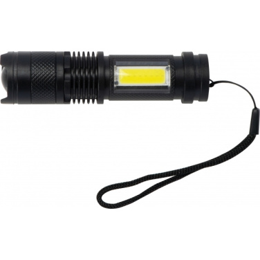Logotrade promotional merchandise image of: Rechargeable flashlight AARHUS