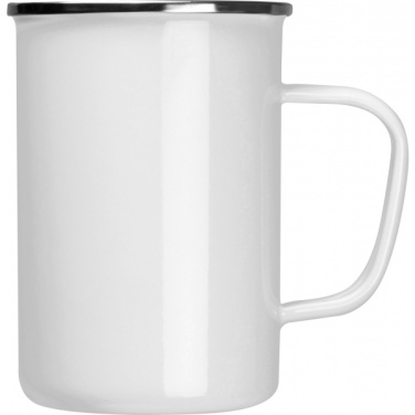 Logotrade promotional products photo of: Enamel cup Adelaine
