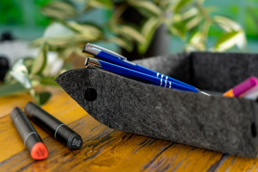 Logo trade promotional merchandise image of: Felt key trey EDMONTON