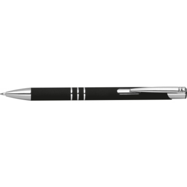 Logotrade promotional item image of: Semi gel pen soft touch DUNMORE