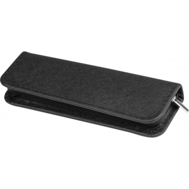 Logo trade corporate gifts image of: Writing set soft touch Uppsala