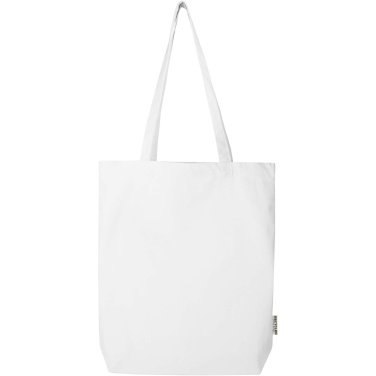 Logotrade business gift image of: Florida 270 g/m² GRS recycled tote bag 10L