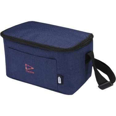 Logotrade promotional gift picture of: Tundra 6-can GRS RPET cooler bag 5L