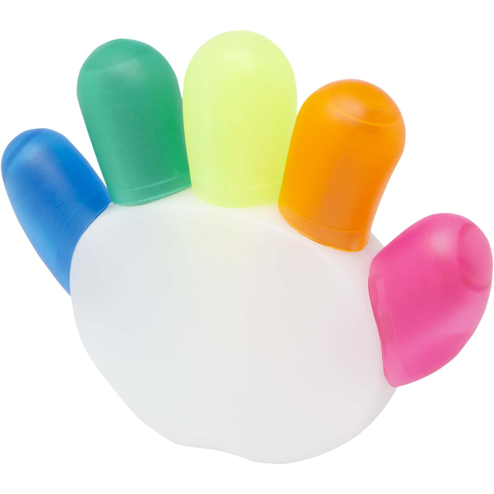 Logotrade promotional product picture of: Patina 5-colour highlighter