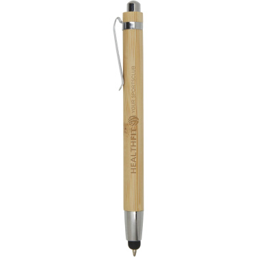 Logotrade promotional gift image of: Elm bamboo ballpoint pen