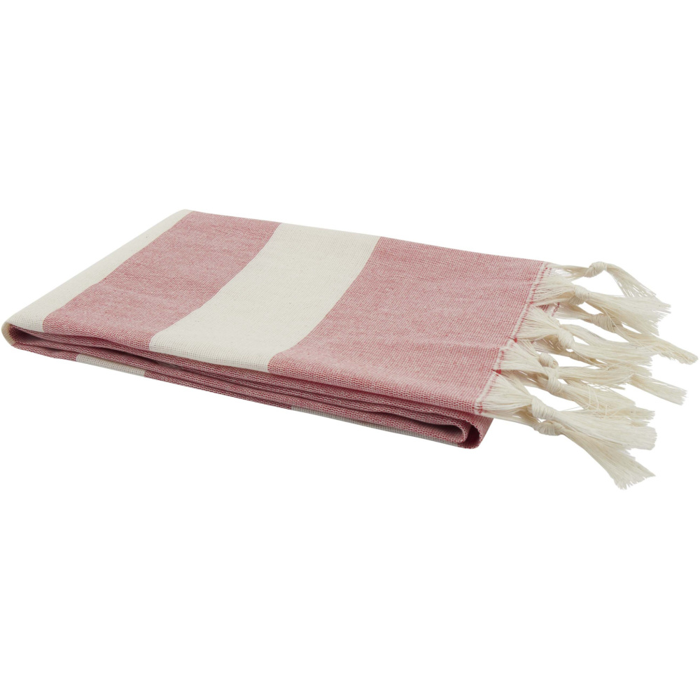 Logo trade advertising products picture of: Anders hammam towel 147 x 75.5 cm