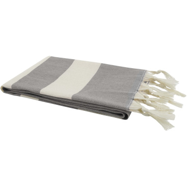 Logo trade promotional gifts image of: Anders hammam towel 147 x 75.5 cm