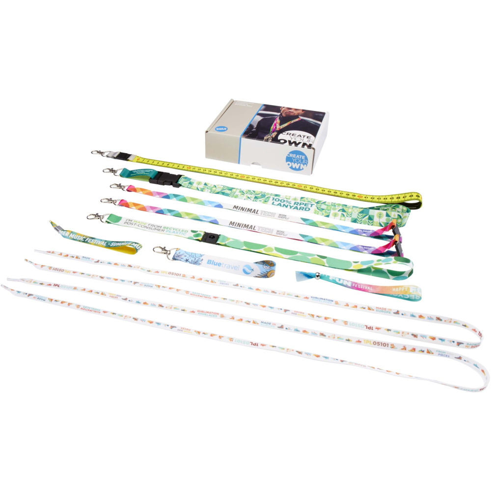 Logotrade promotional products photo of: Sublimation lanyards sample box