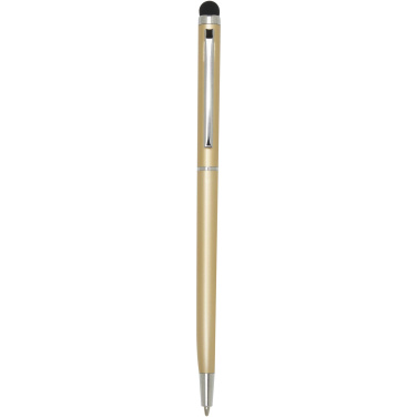 Logotrade promotional product image of: Ore aluminium ballpoint pen with stylus