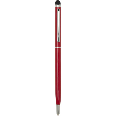 Logotrade advertising products photo of: Ore aluminium ballpoint pen with stylus