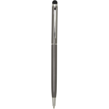 Logo trade promotional giveaways picture of: Ore aluminium ballpoint pen with stylus