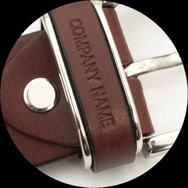 Logotrade promotional giveaway picture of: Leather belt 502035000