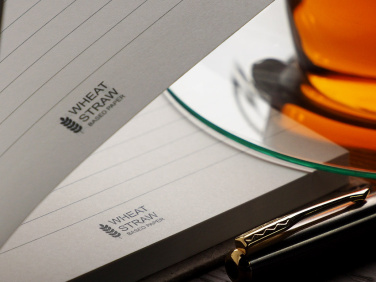 Logo trade promotional giveaway photo of: Recycled Coconut Notebook 209734100