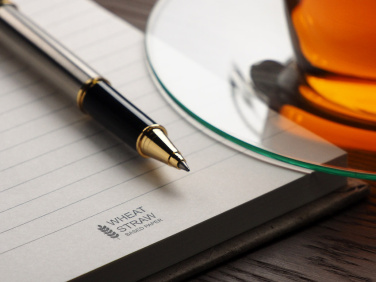 Logotrade promotional product picture of: Recycled Hemp Notebook 209734300