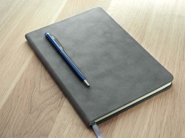 Logo trade advertising products image of: Magnetic notebook with a pen 124715100