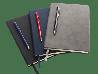 Logotrade advertising product picture of: Magnetic notebook with a pen 124715100