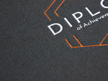 Logo trade promotional items image of: Certificate cover 1700280