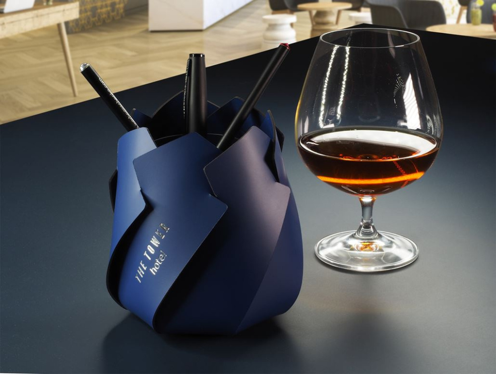 Logo trade promotional merchandise photo of: Pen holder 1219094