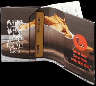 Logo trade advertising products image of: Origami wallet 998117