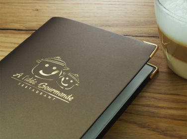 Logo trade promotional items image of: Menu cover Ambiente 1182094