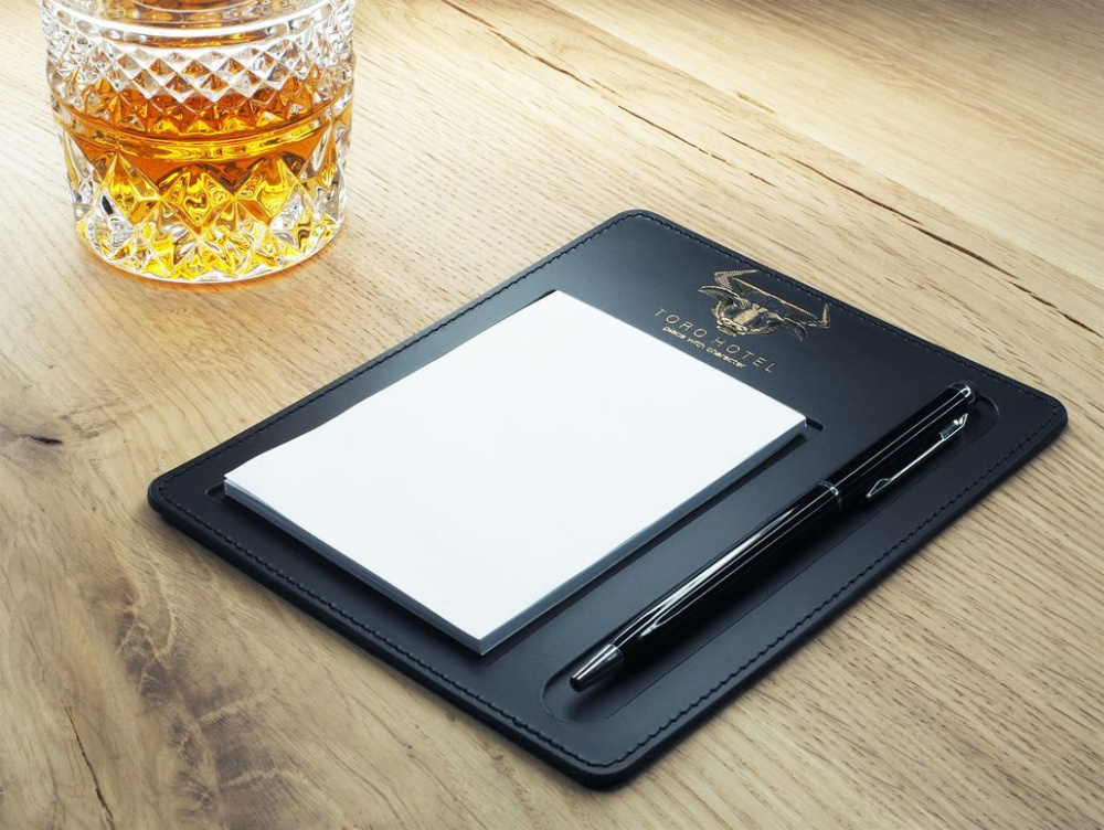 Logo trade promotional giveaways image of: Hotel notepad 1136094