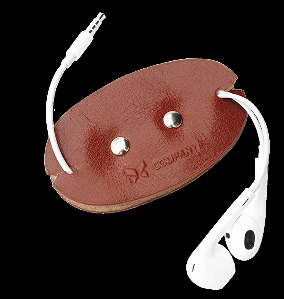 Logo trade promotional giveaways picture of: Earphone organizer 872067