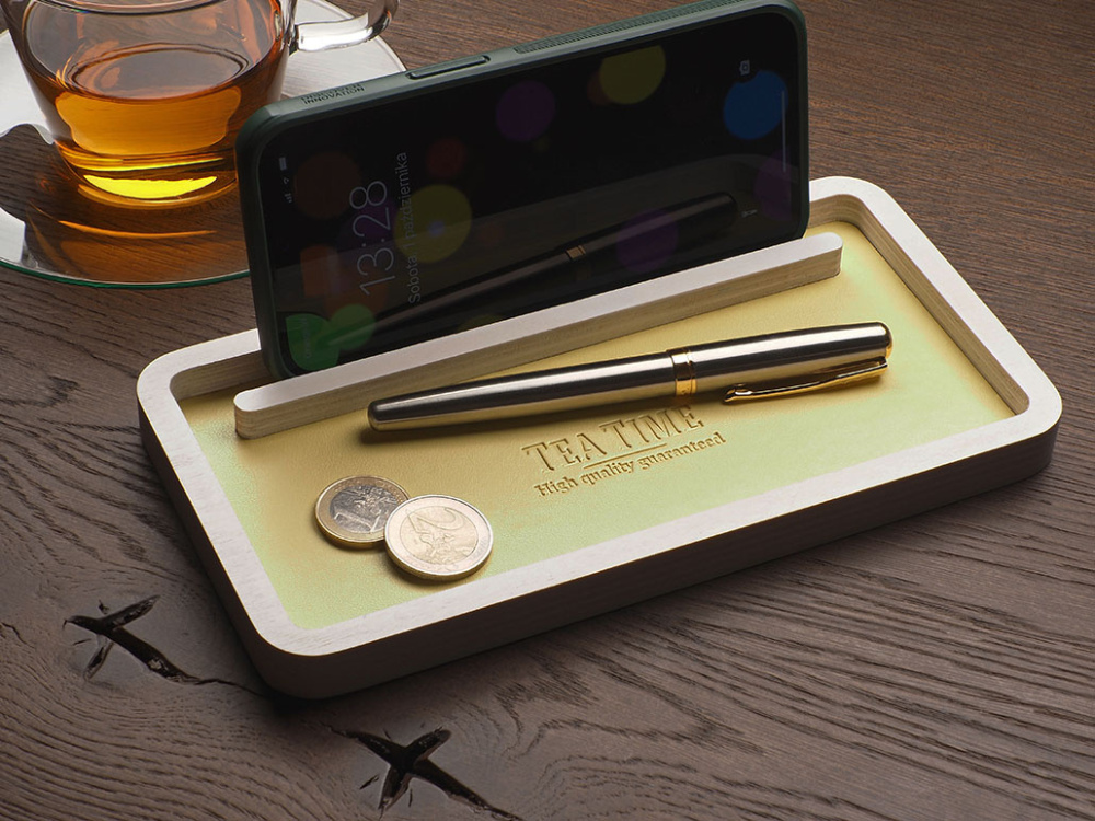 Logotrade promotional product image of: Wooden organiser 1844121