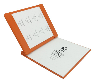 Logo trade promotional giveaway photo of: Menu cover 1085119