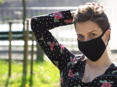 Logotrade promotional giveaways photo of: MARS cotton mask (size M) 1379165