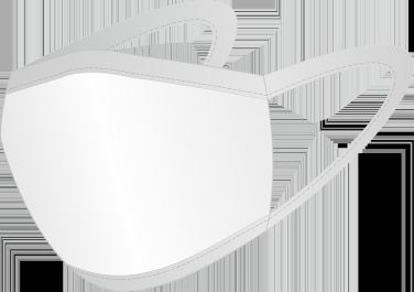 Logotrade promotional products photo of: MARS cotton mask (size M) 1379165