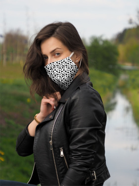 Logotrade promotional item picture of: VENUS PRO cotton face mask with a pocket an HEPA filter 1378165