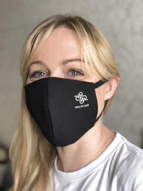 Logotrade advertising product image of: VENUS PRO cotton face mask with a pocket an HEPA filter 1378165