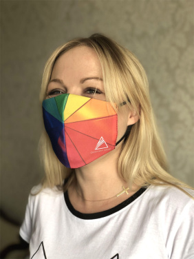 Logotrade promotional product image of: VENUS PRO cotton face mask with a pocket an HEPA filter 1378165