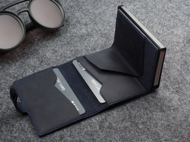 Logo trade promotional giveaway photo of: RFID wallet - Hunter Leather 2109284