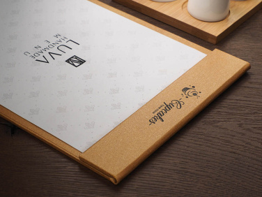 Logo trade promotional merchandise picture of: Menu cover 1241280