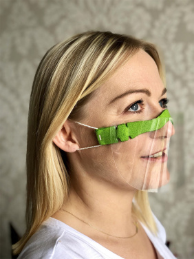 Logotrade promotional giveaways photo of: HESTIA clear face shield-mask for mouth and nose 1452162